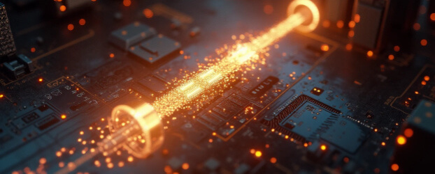 First Quantum Data Link - Atomic Songbirds timeline event