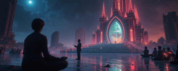 The Church of the Sacred Byte Grows - Atomic Songbirds timeline event